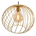 Lampa wisząca Danza matowe złoto | mosiądz Ø40 cm. E27 lucide 21428/40/02 | 5411212211521 noxbox lampynox www.lampynox.pl
