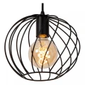 Lampa wisząca potrójna Danza czarny Ø50 cm. 3xE27 lucide 21428/13/30 | 5411212211576 noxbox lampynox www.lampynox.pl