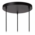 Lampa wisząca potrójna Danza czarny Ø50 cm. 3xE27 lucide 21428/13/30 | 5411212211576 noxbox lampynox www.lampynox.pl