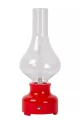 Akumulatorowa ściemnialna lampka stołowa Jason czerwony LED 3 step dim. 2W 3000K lucide 74516/02/32 | 5411212741080 noxbox lampynox www.lampynox.pl