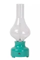 Akumulatorowa ściemnialna lampka stołowa Jason turkusowy LED 3 step dim. 2W 3000K lucide 74516/02/37 | 5411212741097 noxbox lampynox www.lampynox.pl