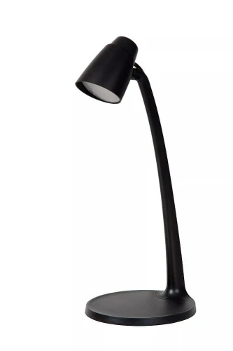 Lamka biurkowa Ludo czarny LED 4,5W 3000K lucide 18660/05/30 | 5411212185877 noxbox lampynox www.lampynox.pl