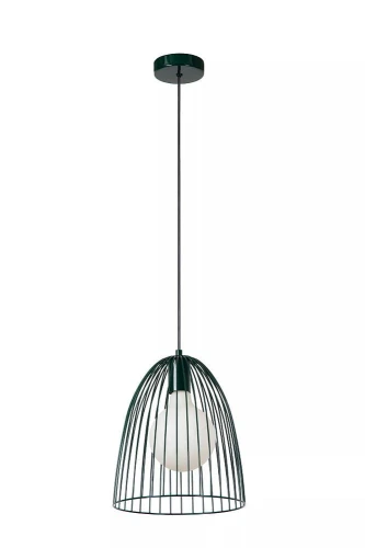 Lampa wisząca Macarons zielony Ø 24,5cm. E27 lucide 74417/01/33 | 5411212741110 noxbox lampynox www.lampynox.pl