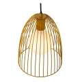 Lampa wisząca Macarons żółty ochra Ø 24,5cm. E27 lucide 74417/01/44 | 5411212741127 noxbox lampynox www.lampynox.pl