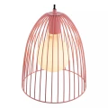 Lampa wisząca Macarons różowy Ø 24,5cm. E27 lucide 74417/01/66 | 5411212741134 noxbox lampynox www.lampynox.pl