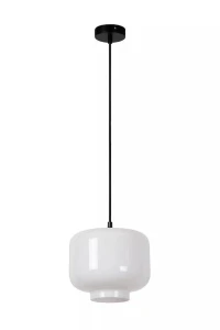 Medine biały Ø 25cm. E27 Lampa wisząca