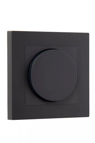 Ściemniacz czarny podtynkowy 300 Watt 230V lucide 50000/00/30 | 5411212505194 noxbox lampynox www.lampynox.pl