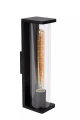 Kinkiet zewnętrzny Sligo czarny wys. 39cm. E27 IP65 lucide 15808/01/30 | 5411212152015 noxbox lampynox www.lampynox.pl