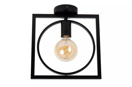 Lampa sufitowa Suus czarny E27 lucide 00127/01/30 | 5411212010865 noxbox lampynox www.lampynox.pl