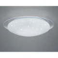 Lampa sufitowa FRODO Biała LED 26W  2700- 5500K ściemnialna  z gwieździstym efektem świecenia  sterowana pilotem  RL R62067200 | 4017807449693 noxbox lampynox www.lampynox.pl