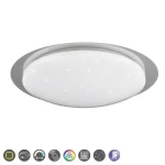 BILBO LED 19W RGB barwa światła zmienna z gwieździstym efektem Lampa sufitowa 
