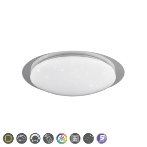 BILBO LED 8,5W RGB barwa światła zmienna z gwieździstym efektem Lampa sufitowa 
