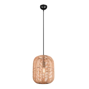 RUNA Czarny Mat / Brązowy Ø350  E27  Lampa wisząca 