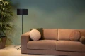 Lampa podłogowa stojąca Tondo czarny Ø 38cm. E27 lucide 45790/81/30 | 5411212452382 noxbox lampynox www.lampynox.pl