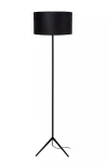 Tondo czarny Ø 38cm. E27 Lampa podłogowa stojąca