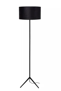 Tondo czarny Ø 38cm. E27 Lampa podłogowa stojąca