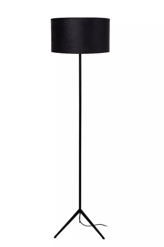 Lampa podłogowa stojąca Tondo czarny Ø 38cm. E27 lucide 45790/81/30 | 5411212452382 noxbox lampynox www.lampynox.pl