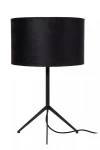 Tondo czarny Ø 30cm. E27 Lampka stołowa