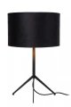 Lampka stołowa Tondo czarny Ø 30cm. E27 lucide 45590/81/30 | 5411212452368 noxbox lampynox www.lampynox.pl