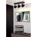 Lampa sufitowa TALA Czarna LED DIM  3 x 12W  2200 - 3000K Spot LED Lucide 31931/36/30 | 5411212315731 noxbox lampynox www.lampynox.pl