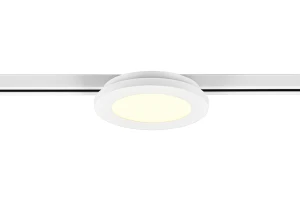 Camillus biały mat Ø 17cm. LED  Dim. 9W 3000K do systemu szyn 2-fazowych DUOLINE Plafon ściemnialny ( na stanie 1szt. dostępna od ręki. Wysyłka 24h.)