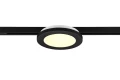 Plafon ściemnialny Camillus czarny mat Ø 17cm. LED Dim. 9W 3000K do systemu szyn 2-fazowych DUOLINE trio 76921032 | 4017807505979 noxbox lampynox www.lampynox.pl