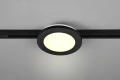 Plafon ściemnialny Camillus czarny mat Ø 17cm. LED Dim. 9W 3000K do systemu szyn 2-fazowych DUOLINE trio 76921032 | 4017807505979 noxbox lampynox www.lampynox.pl