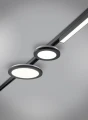 Plafon ściemnialny Camillus czarny mat Ø 17cm. LED Dim. 9W 3000K do systemu szyn 2-fazowych DUOLINE trio 76921032 | 4017807505979 noxbox lampynox www.lampynox.pl