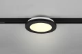 Plafon ściemnialny Camillus czarny mat Ø 17cm. LED Dim. 9W 3000K do systemu szyn 2-fazowych DUOLINE trio 76921032 | 4017807505979 noxbox lampynox www.lampynox.pl