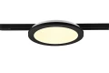 Plafon ściemnialny Camillus czarny mat Ø 26cm. LED Dim. 13W 3000K do systemu szyn 2-fazowych DUOLINE trio 76921532 | 4017807506006 noxbox lampynox www.lampynox.pl