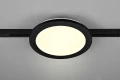 Plafon ściemnialny Camillus czarny mat Ø 26cm. LED Dim. 13W 3000K do systemu szyn 2-fazowych DUOLINE trio 76921532 | 4017807506006 noxbox lampynox www.lampynox.pl