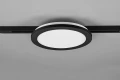 Plafon ściemnialny Camillus czarny mat Ø 26cm. LED Dim. 13W 3000K do systemu szyn 2-fazowych DUOLINE trio 76921532 | 4017807506006 noxbox lampynox www.lampynox.pl