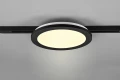 Plafon ściemnialny Camillus czarny mat Ø 26cm. LED Dim. 13W 3000K do systemu szyn 2-fazowych DUOLINE trio 76921532 | 4017807506006 noxbox lampynox www.lampynox.pl