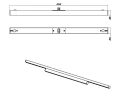 Oprawa na klipsie czarny mat LED Dim. 6W 3000K do systemu szyn 2-fazowych DUOLINE ściemnialna Trio 77020132 | 4017807472035 noxbox lampynox www.lampynox.pl