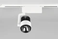 Reflektor ściemnialny Radiator biały mat DIP SWITCH LED Dim. 15W 2300+3000+4000K do systemu szyn 2-fazowych DUOLINE trio 78030131 | 4017807505900 noxbox lampynox www.lampynox.pl