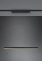 Lampa wisząca ściemnialna Paros czarny mat LED Dim. 29W 3000K do systemu szyn 2-fazowych DUOLINE trio 73043132 | 4017807505948 noxbox lampynox www.lampynox.pl