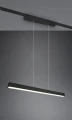 Lampa wisząca ściemnialna Paros czarny mat LED Dim. 29W 3000K do systemu szyn 2-fazowych DUOLINE trio 73043132 | 4017807505948 noxbox lampynox www.lampynox.pl