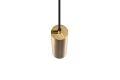 Lampa wisząca mosiądz mat Ø 6cm. GU10 do systemu szyn 2-fazowych DUOLINE trio 73240108 | 4017807542684 noxbox lampynox www.lampynox.pl