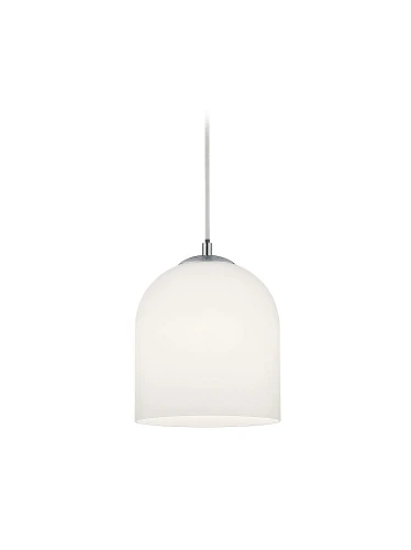 Lampa wisząca biały Ø 20cm. E14 do systemu szyn 2-fazowych DUOLINE trio 73520101 | 4017807471656 noxbox lampynox www.lampynox.pl