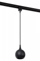 Lampa wisząca FAVORI czarna Ø 9cm. GU10 do systemu szyn 1-fazowych lucide 09956/01/30 | 5411212093387 noxbox lampynox www.lampynox.pl