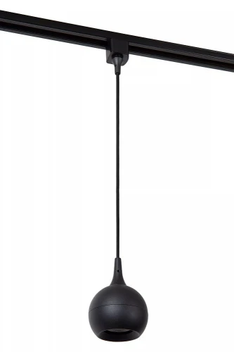 Lampa wisząca FAVORI czarna Ø 9cm. GU10 do systemu szyn 1-fazowych lucide 09956/01/30 | 5411212093387 noxbox lampynox www.lampynox.pl