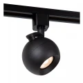 Reflektor FAVORI czarna Ø 9cm. GU10 do systemu szyn 1-fazowych lucide 09953/01/30 | 5411212093349 noxbox lampynox www.lampynox.pl