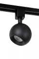 Reflektor FAVORI czarna Ø 9cm. GU10 do systemu szyn 1-fazowych lucide 09953/01/30 | 5411212093349 noxbox lampynox www.lampynox.pl