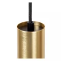 Lampa wisząca FLORIS matowe złoto | mosiądz Ø 5,6cm. GU10 do systemu szyn 1-fazowych lucide 09955/01/02 | 5411212093363 noxbox lampynox www.lampynox.pl