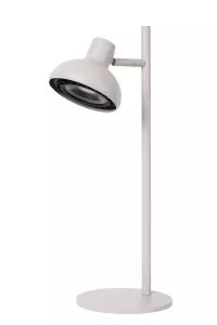 Sensas biały Ø 18cm. ES111 Lampa stołowa regulowany kierunek świecenia