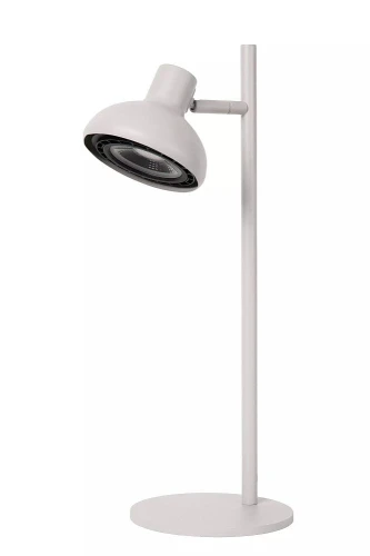 Lampa stołowa regulowany kierunek świecenia Sensas biały Ø 18cm. ES111 lucide 30597/01/31 | 5411212303295 noxbox lampynox www.lampynox.pl