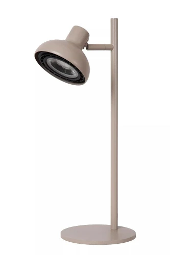 Lampa stołowa regulowany kierunek świecenia Sensas beżowy Ø 18cm. ES111 lucide 30597/01/38 | 5411212303301 noxbox lampynox www.lampynox.pl