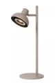 Lampa stołowa regulowany kierunek świecenia Sensas beżowy Ø 18cm. ES111 lucide 30597/01/38 | 5411212303301 noxbox lampynox www.lampynox.pl