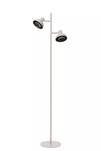 Lampa podłogowa regulowany kierunek świecenia Sensas biały 2xES111 lucide 30797/02/31 | 5411212303325 noxbox lampynox www.lampynox.pl