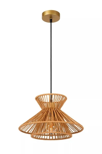Lampa wisząca Tasman jasny brąz Ø 32cm. E27 lucide 10420/32/72 | 5411212106001 noxbox lampynox www.lampynox.pl